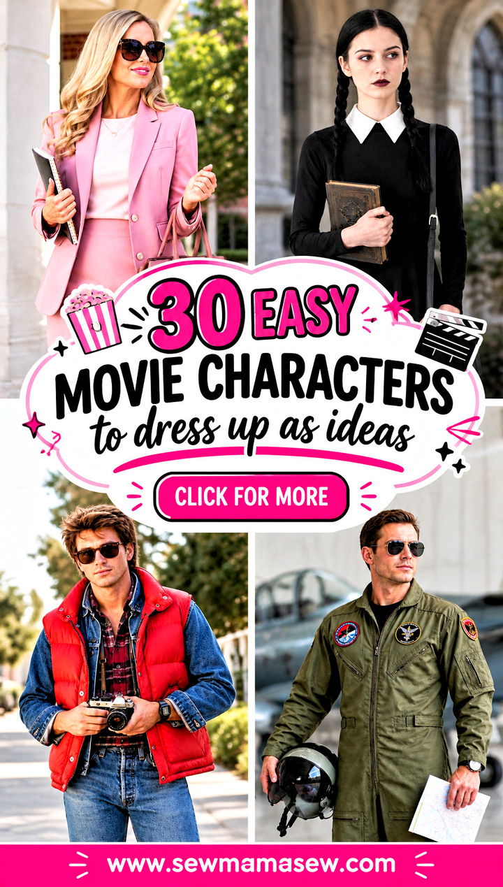 30 easy movie characters to dress up as ideas - 30 easy movie characters to dress up as ideas