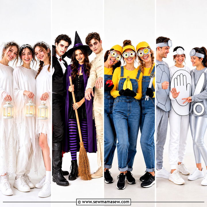 30 Easy Trio Costumes for Friends Who Love Clever DIY Looks