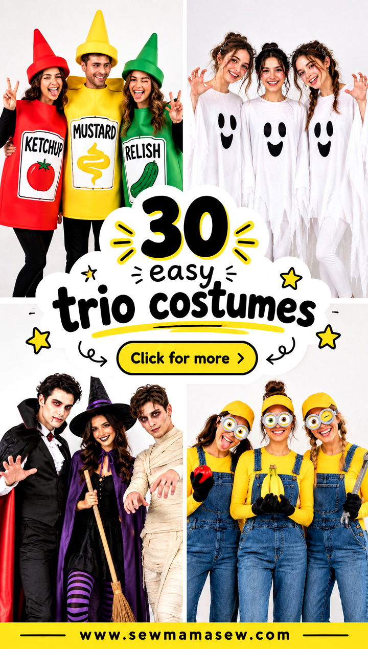 30 easy trio costumes - 30 easy trio costumes