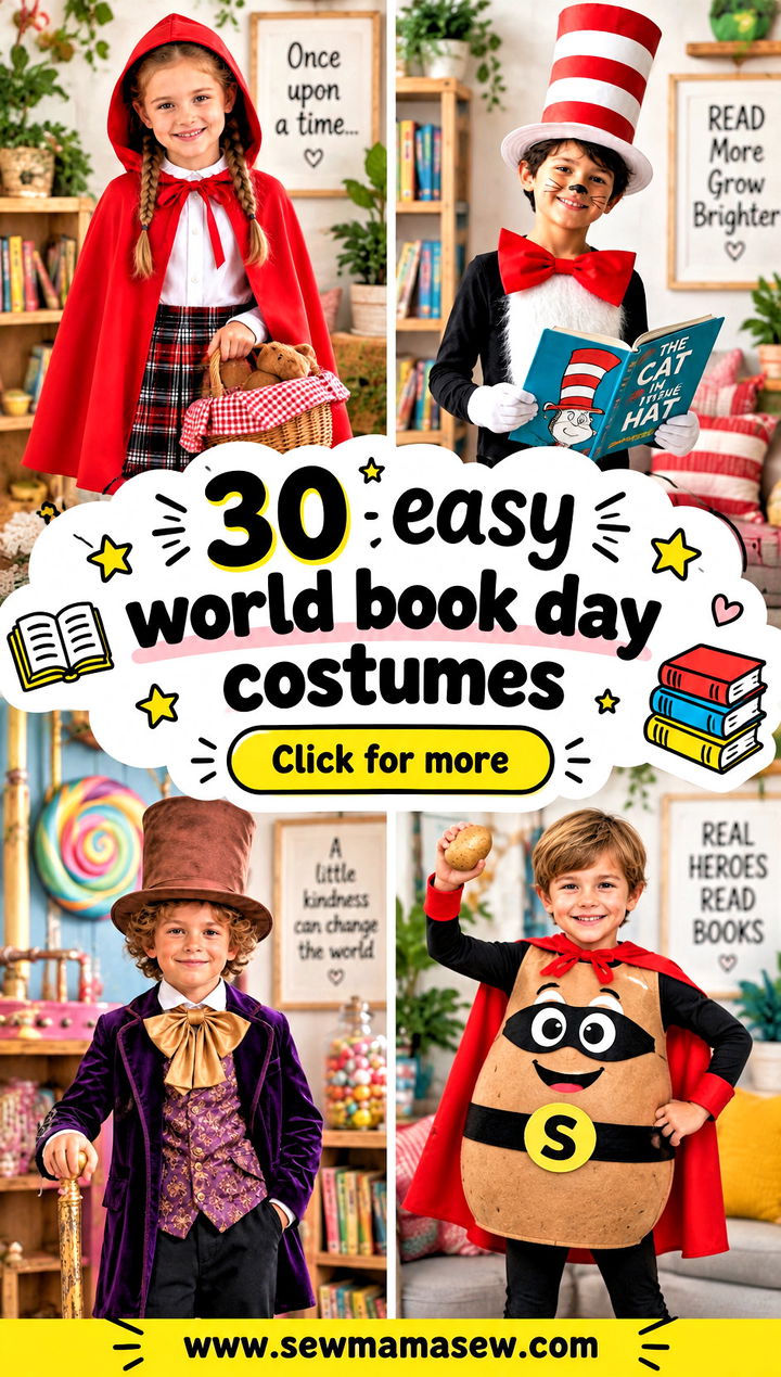 30 easy world book day costumes - 30 easy world book day costumes