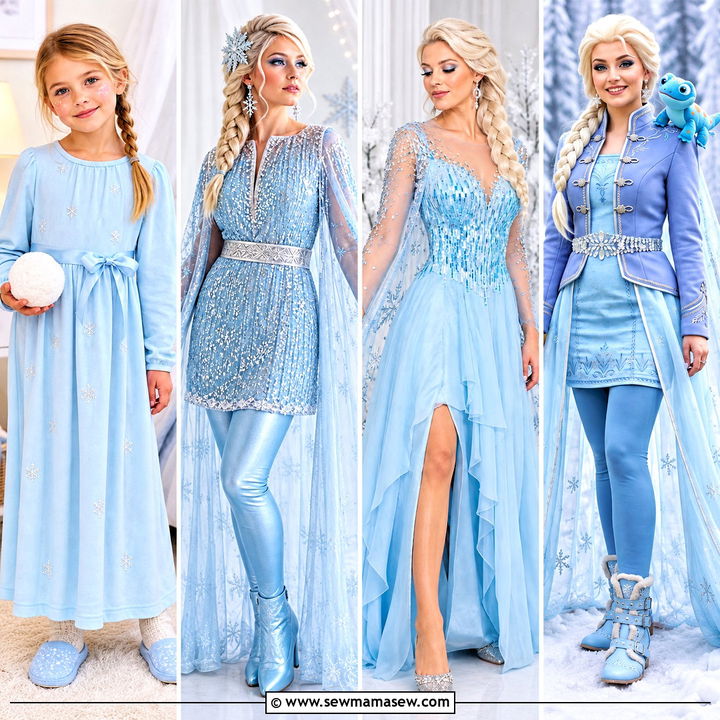 30 Elsa Frozen Costume Ideas for a Magical Winter Party