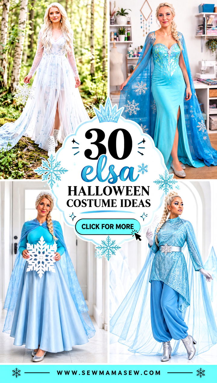 30 elsa halloween costume ideas - 30 elsa halloween costume ideas