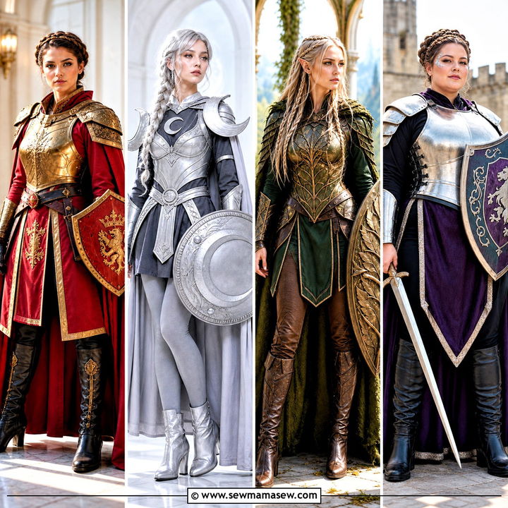 30 Female Knight Costume Ideas for Fierce Fantasy Style