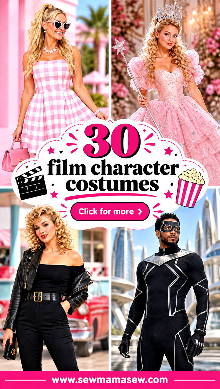 30 film character costumes - 30 film character costumes
