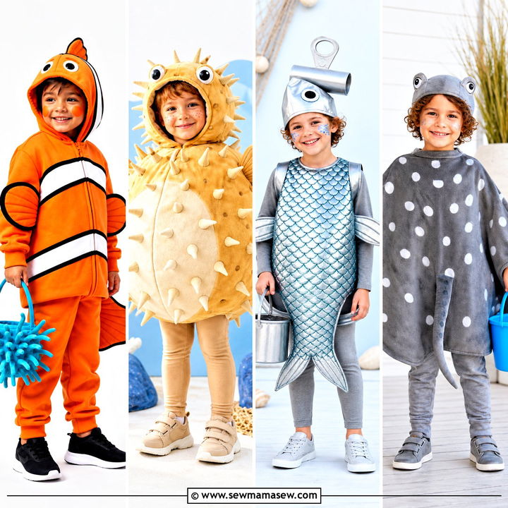 30 Fish Costume Ideas for Kids: Playful Halloween Looks