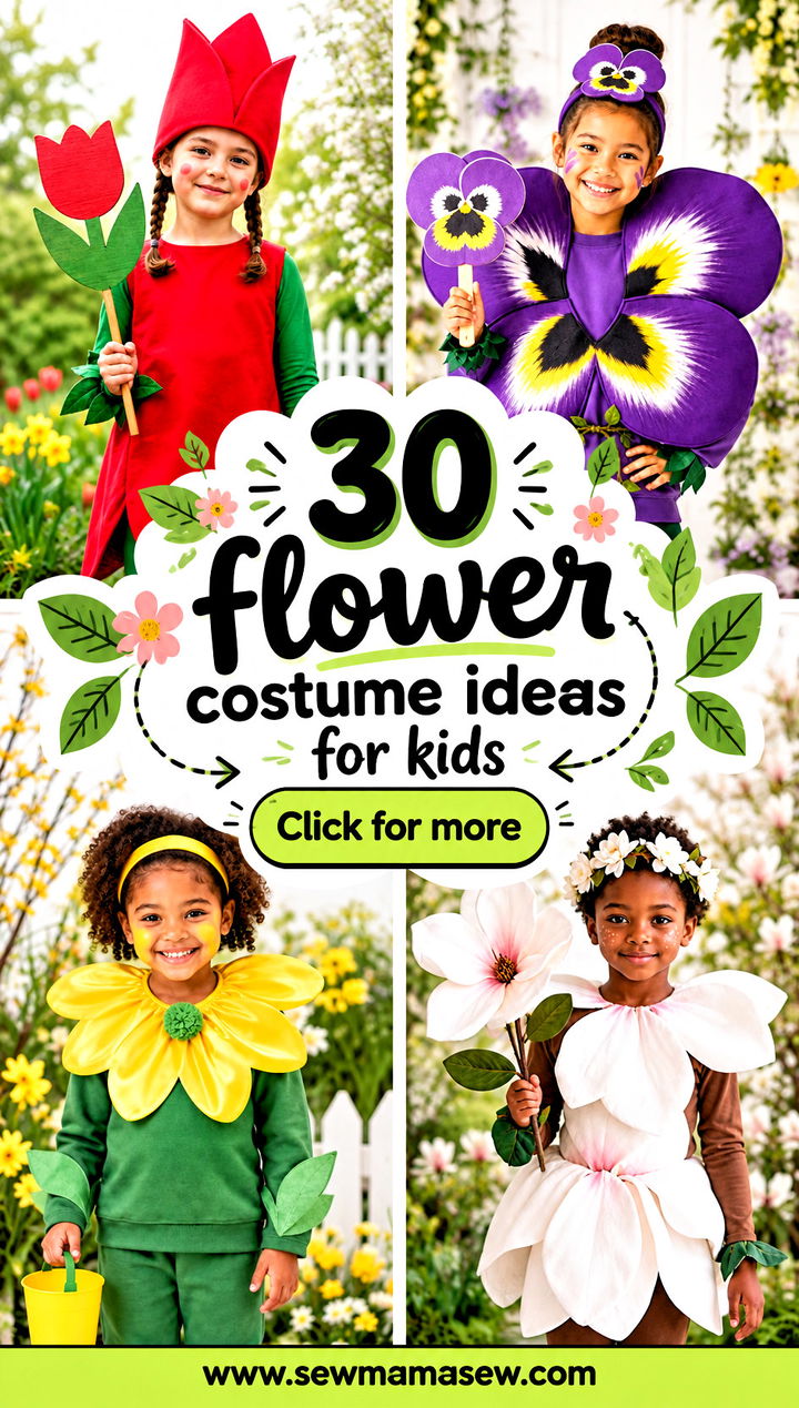 30 flower costume ideas for kids - 30 flower costume ideas for kids