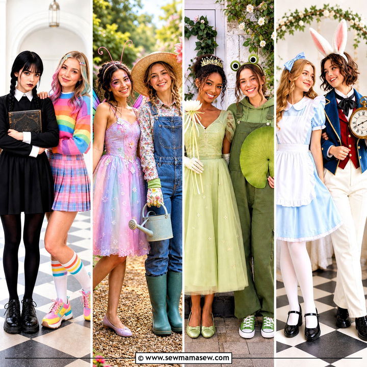30 Friend Costume Ideas: Two-Person Looks for Halloween Fun