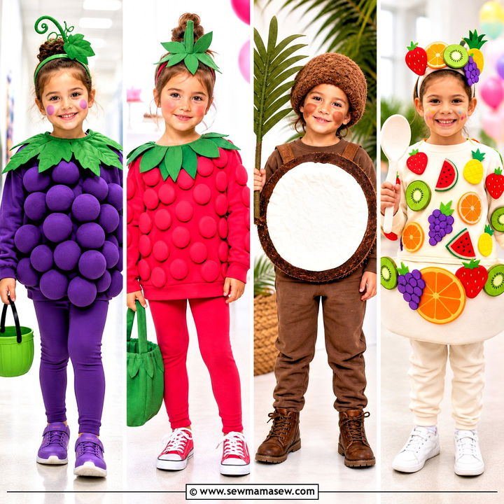 30 Fruit Costumes for Kids for a Sweet Halloween Surprise