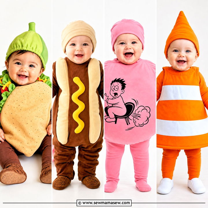 30 funny baby halloween costumes