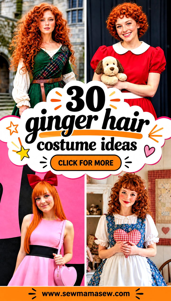 30 ginger hair costume ideas - 30 ginger hair costume ideas