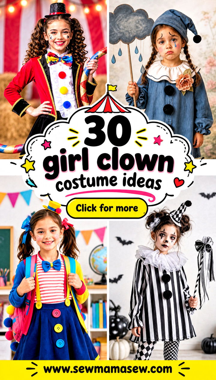30 girl clown costume ideas - 30 girl clown costume ideas