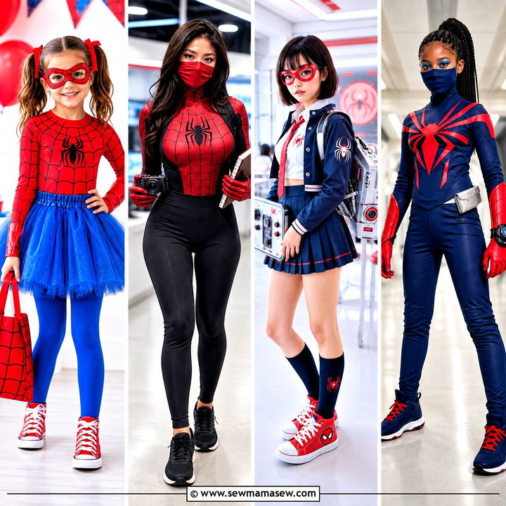 30 girl spiderman costume ideas