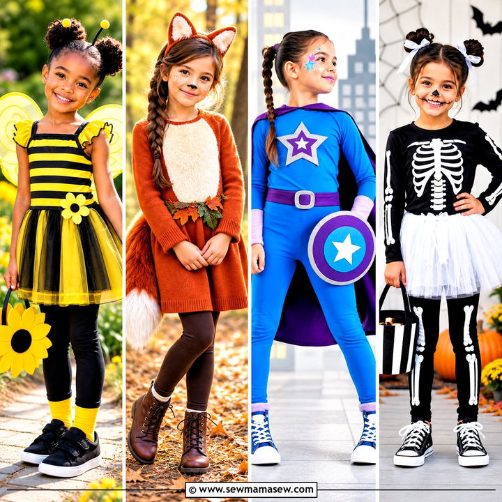 30 Girls Costumes for a Magical Halloween Full of Adventure