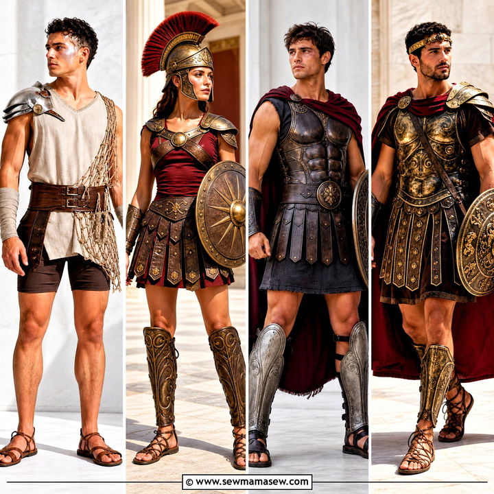 30 Gladiator Costume Ideas for a Bold Halloween Entrance