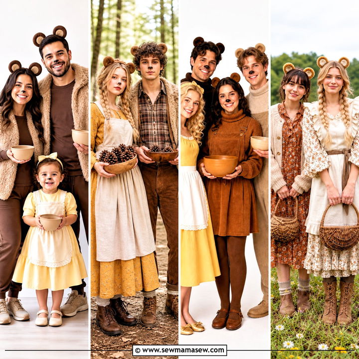 30 goldilocks and the three bears costume ideas
