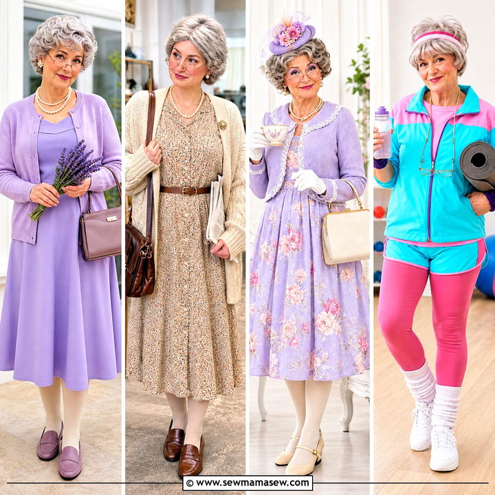 30 granny dress up ideas