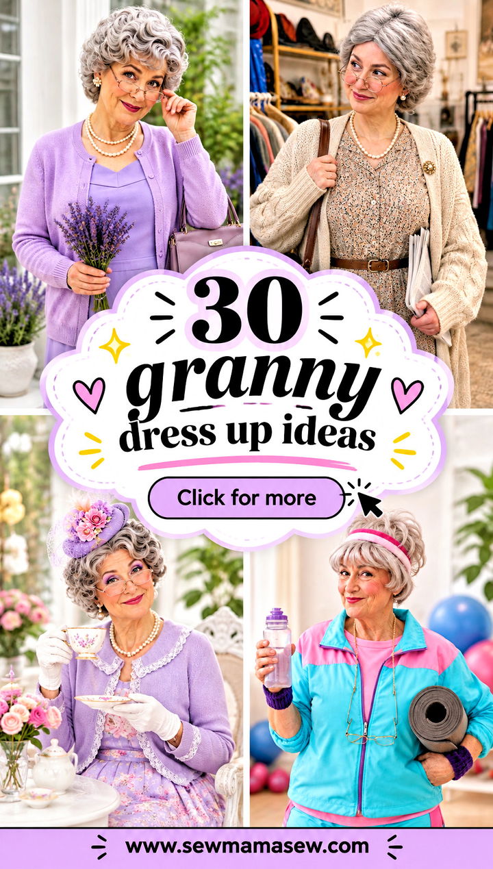 30 granny dress up ideas - 30 granny dress up ideas