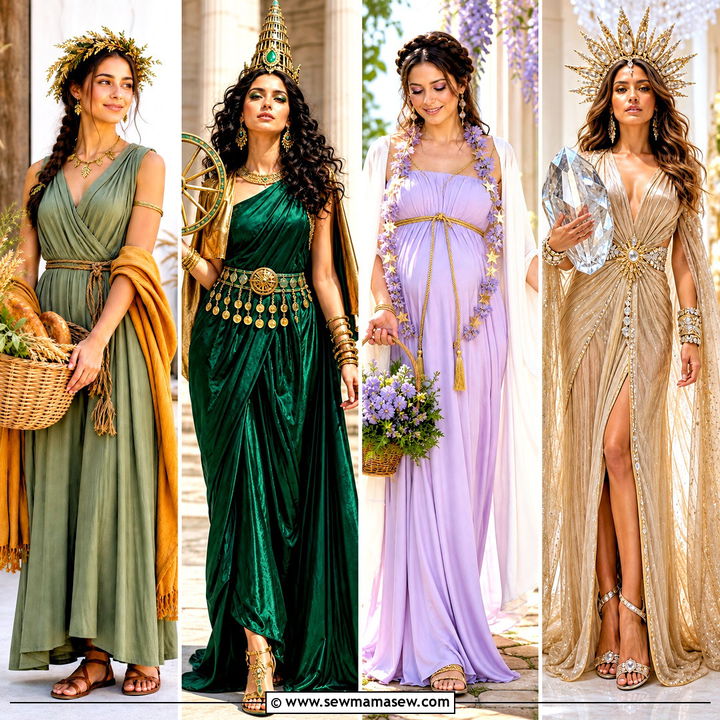 30 Greek Godesses Costume Halloween Ideas for Radiant Looks