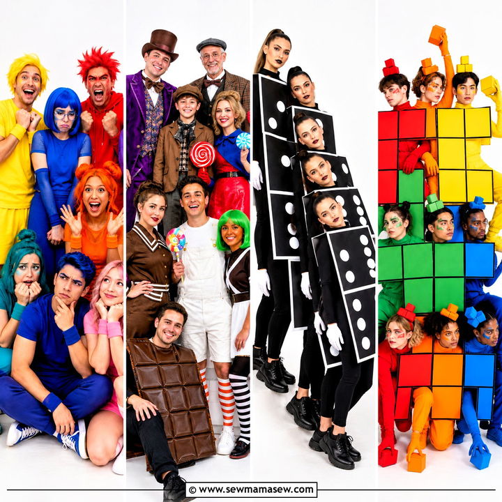 30 Group Halloween Costumes for 10 People to Wow Your Crew