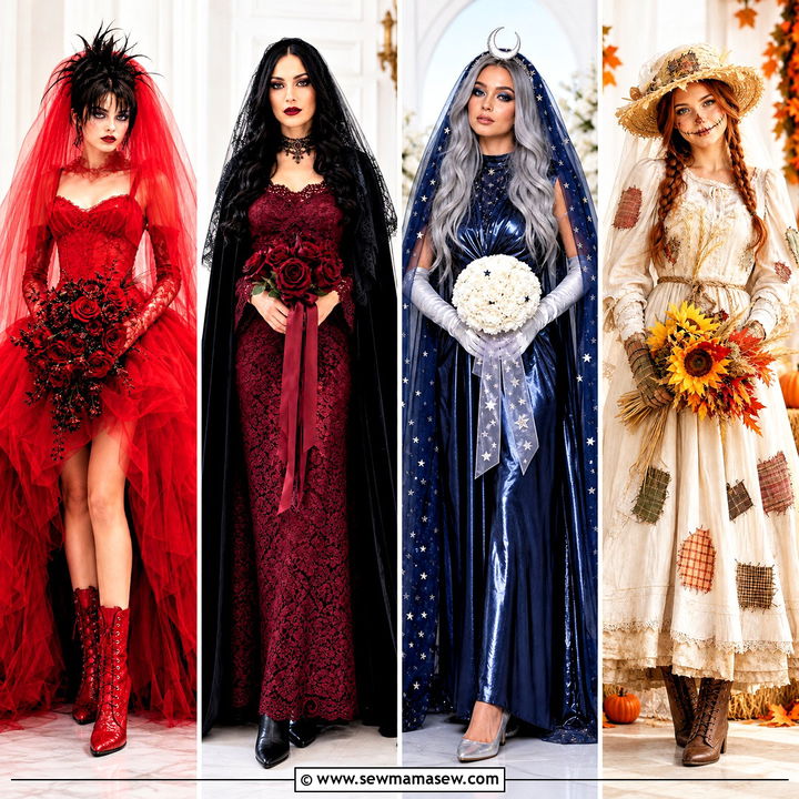 30 Halloween Bride Costumes for a Hauntingly Elegant Look