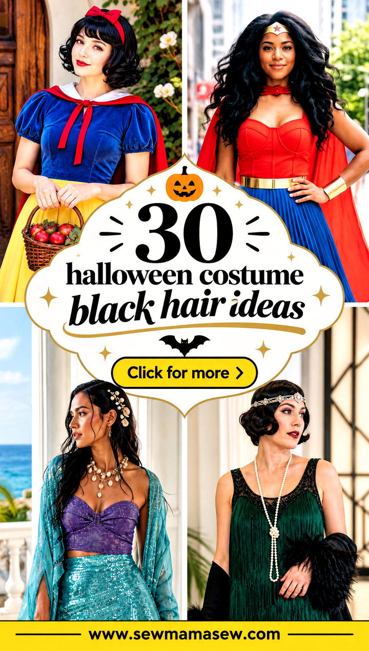 30 halloween costume black hair ideas - 30 halloween costume black hair ideas