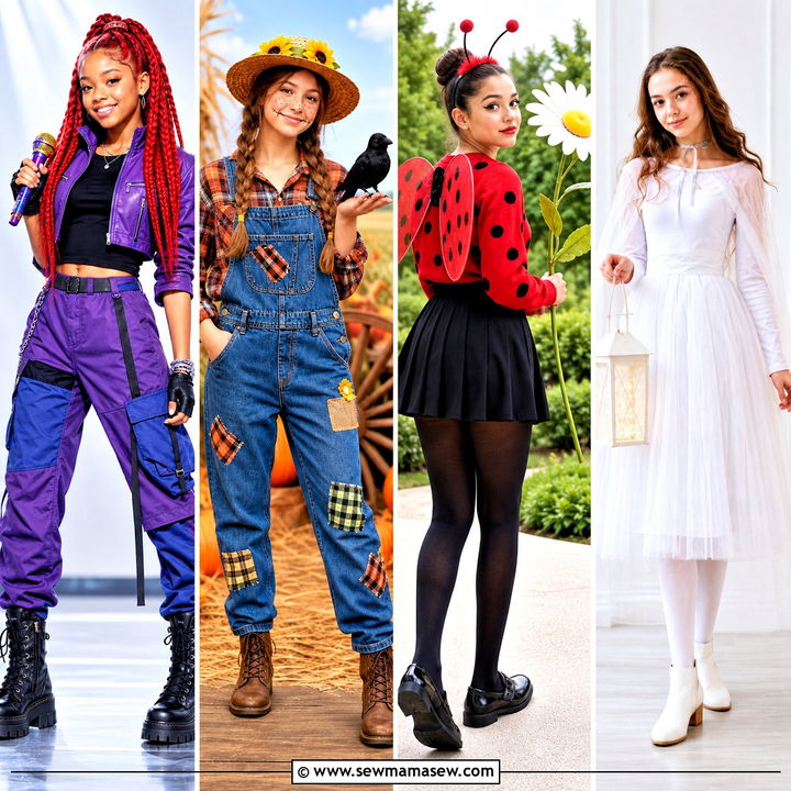 30 Halloween Costume Ideas for Teenage for Girls: Fun DIY