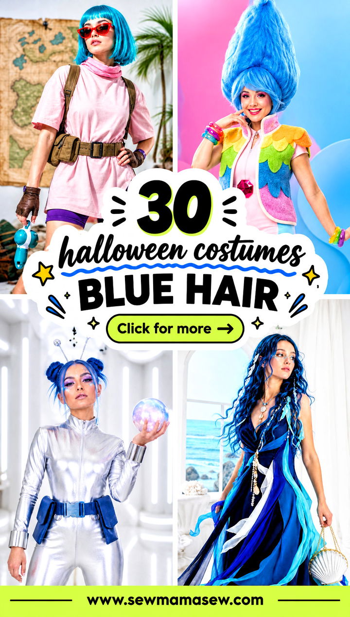 30 halloween costumes blue hair - 30 halloween costumes blue hair