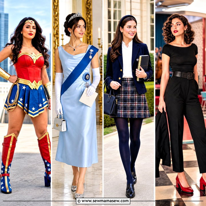 30 Halloween Costumes Dark Hair: Striking Party Favorites