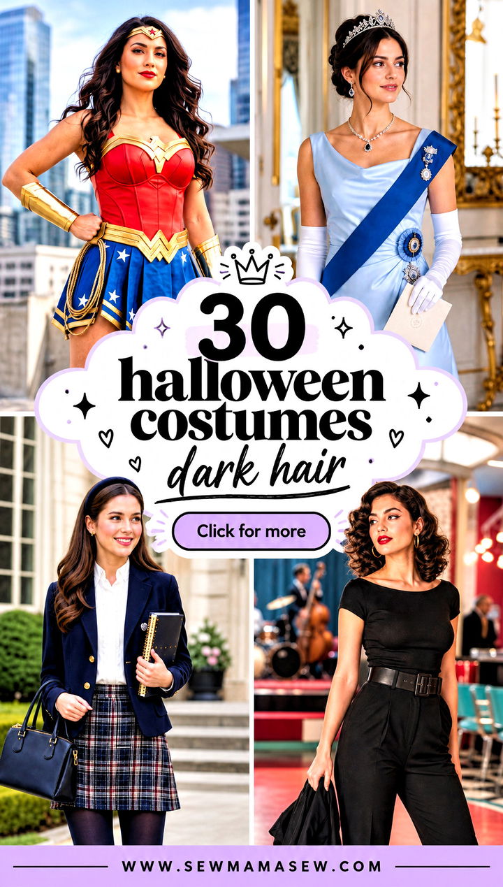 30 halloween costumes dark hair - 30 halloween costumes dark hair