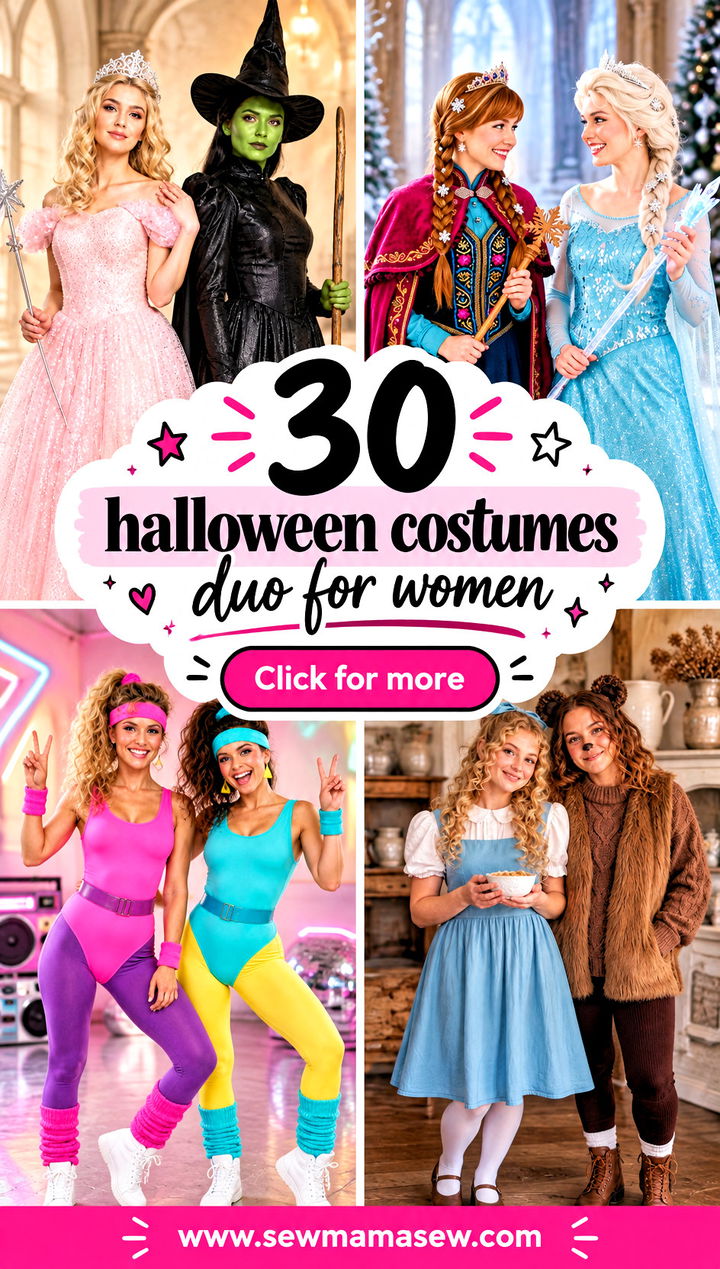 30 halloween costumes duo for women - 30 halloween costumes duo for women