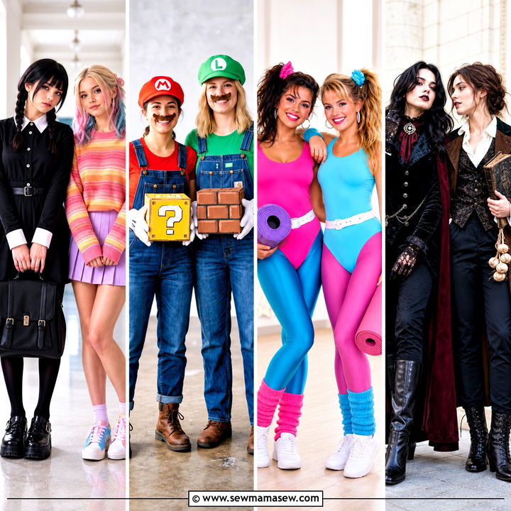 30 Halloween Costumes for BFFs: Playful Looks to Wear Together