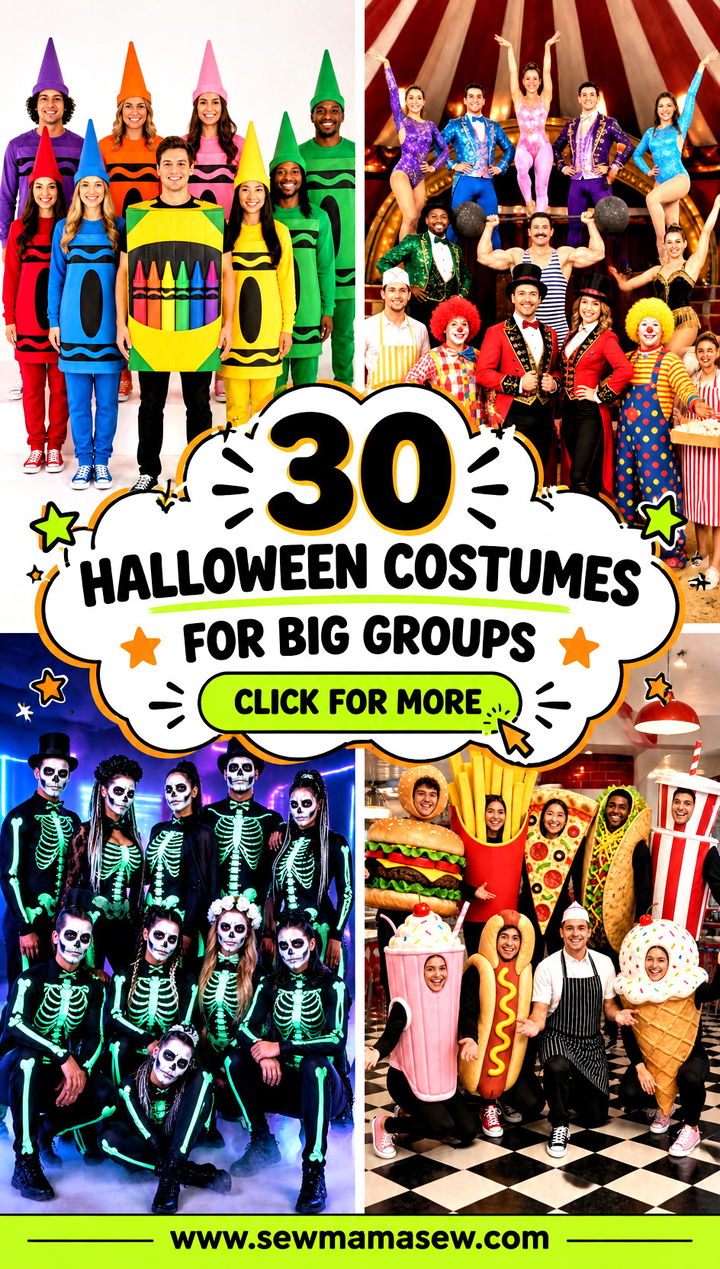 30 halloween costumes for big groups - 30 halloween costumes for big groups
