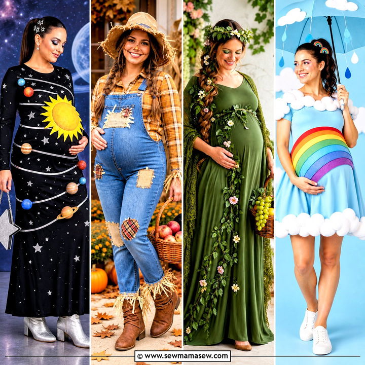 30 halloween costumes for pregnant for women