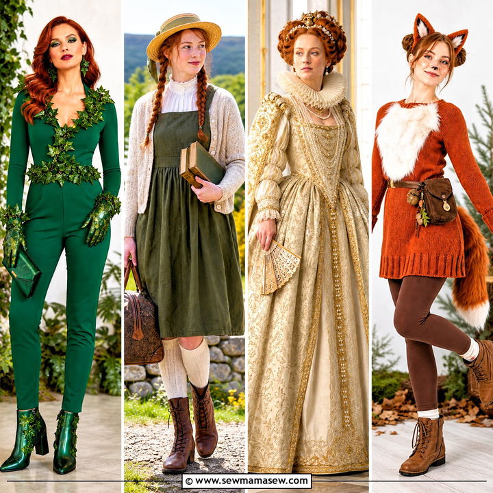 30 Halloween Costumes for Redheads: Fun Looks for Parties