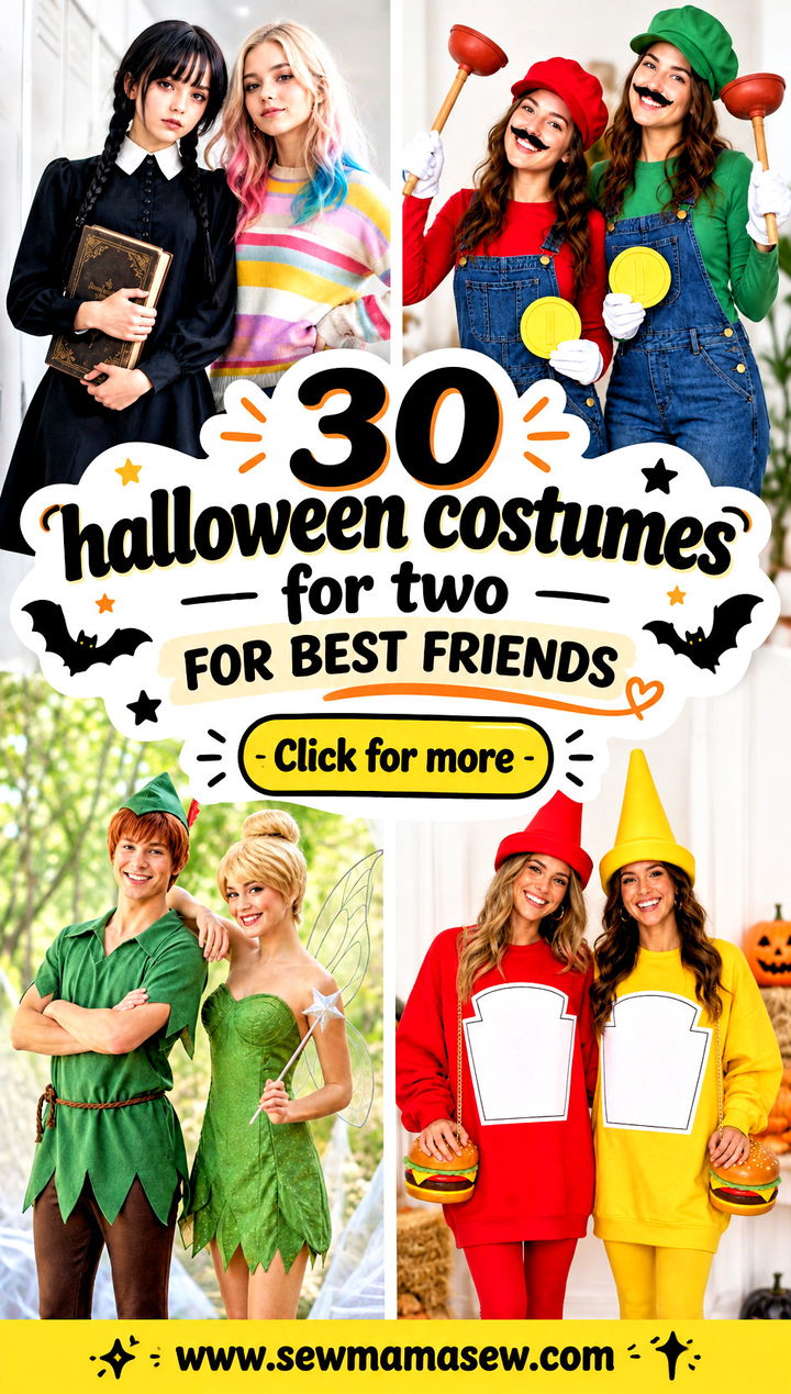 30 halloween costumes for two for best friends - 30 halloween costumes for two for best friends
