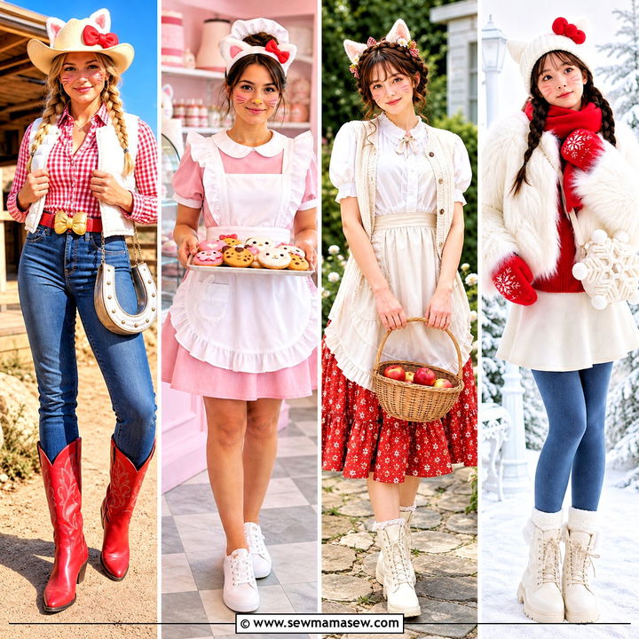 30 Halloween Costumes Hello Kitty: Cute Party Inspiration