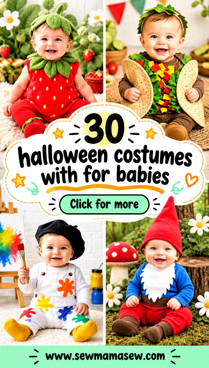 30 halloween costumes with for babies - 30 halloween costumes with for babies