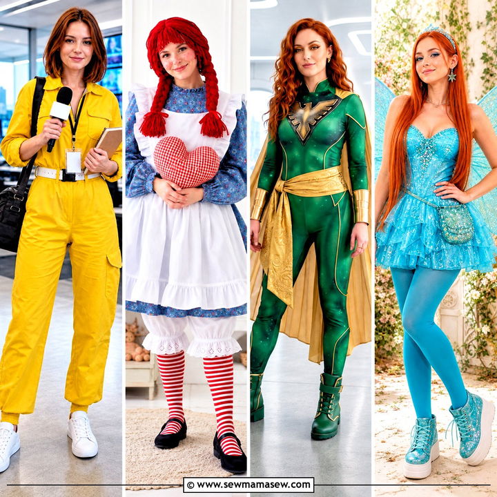30 Halloween Costumes With Red Hair: Bold Character Looks