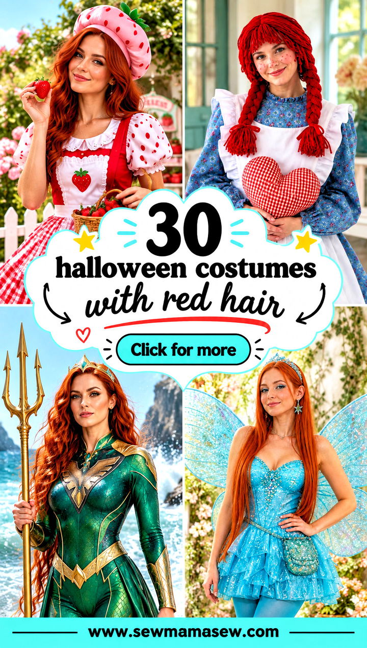30 halloween costumes with red hair - 30 halloween costumes with red hair