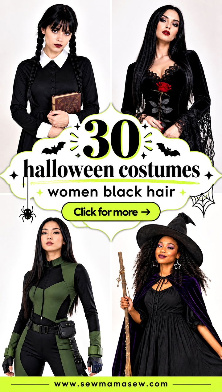 30 halloween costumes women black hair - 30 halloween costumes women black hair