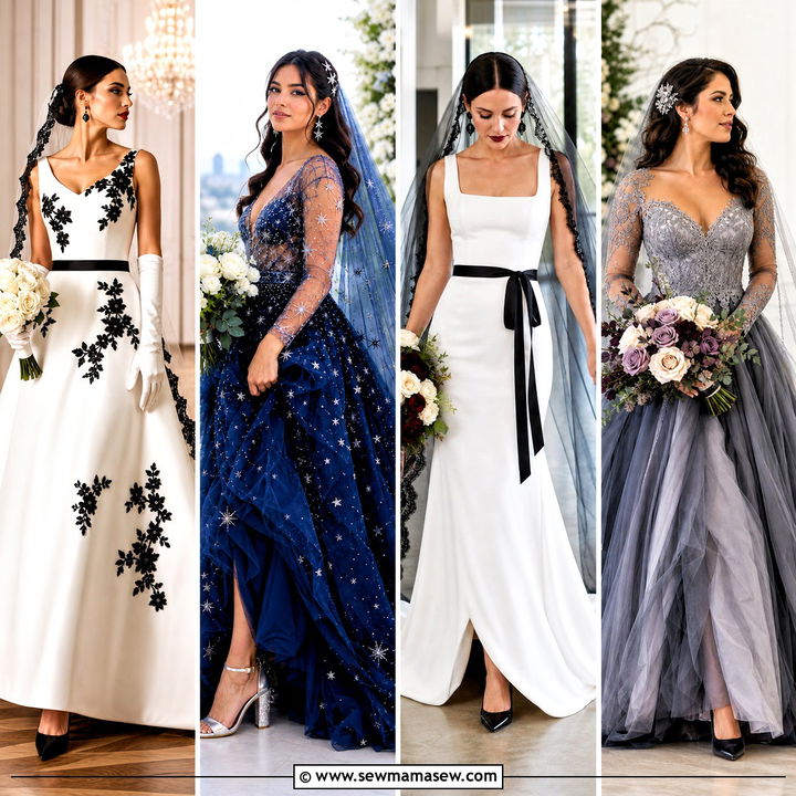 30 halloween wedding dresses
