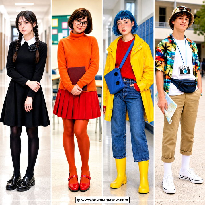 30 High School Halloween Costumes for a Standout Group Look