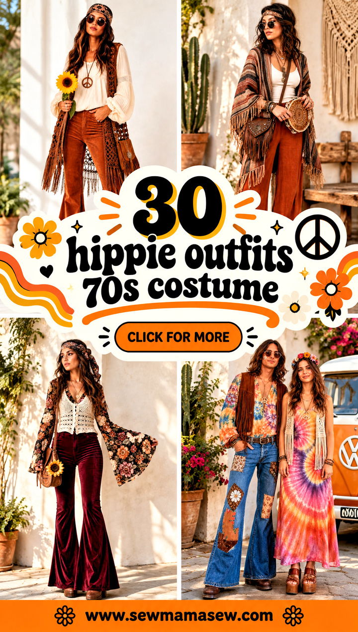 30 hippie outfits 70s costume - 30 hippie outfits 70s costume
