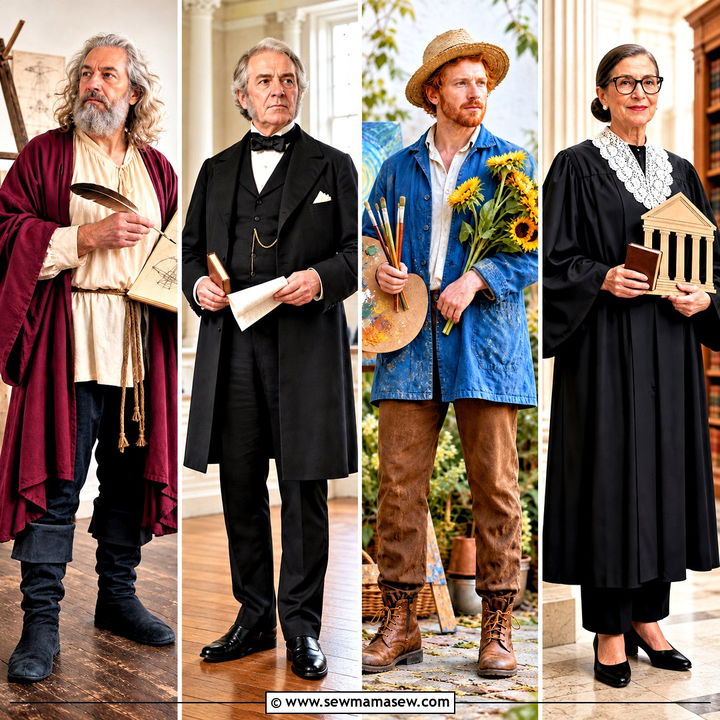 30 historical figures costumes