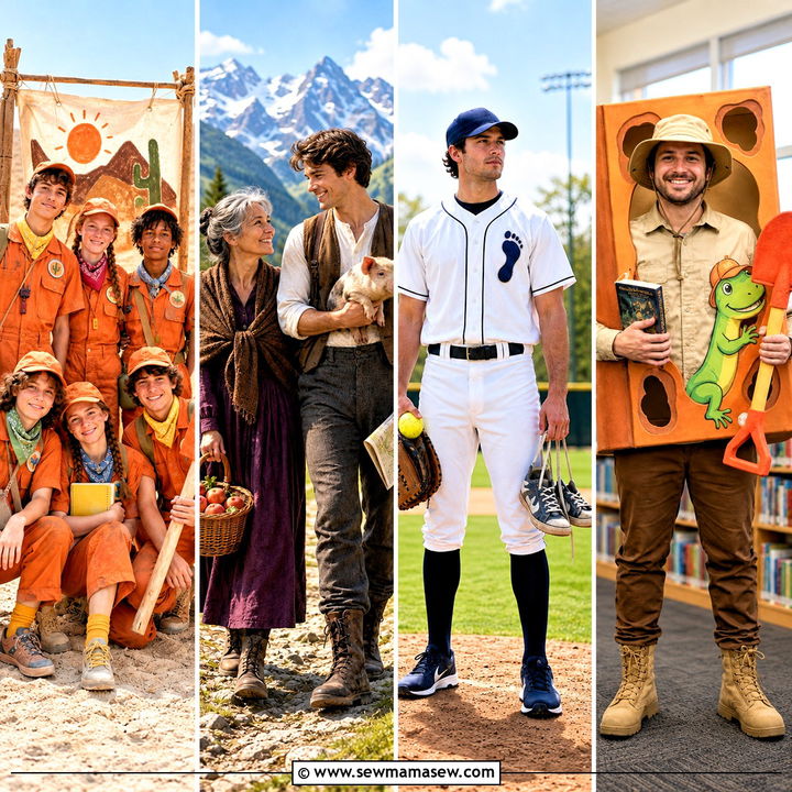30 holes costume ideas