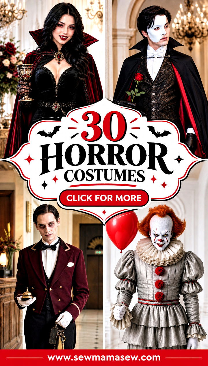 30 horror costumes - 30 horror costumes