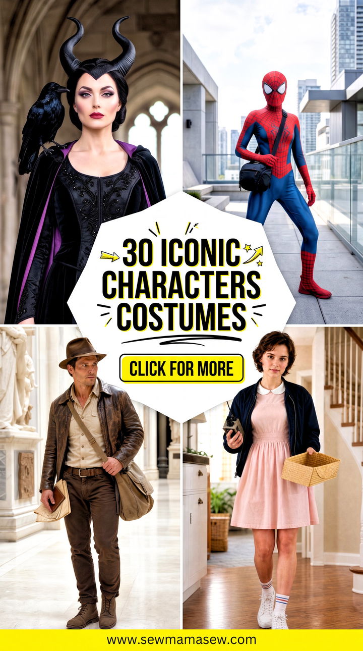 30 iconic characters costumes - 30 iconic characters costumes
