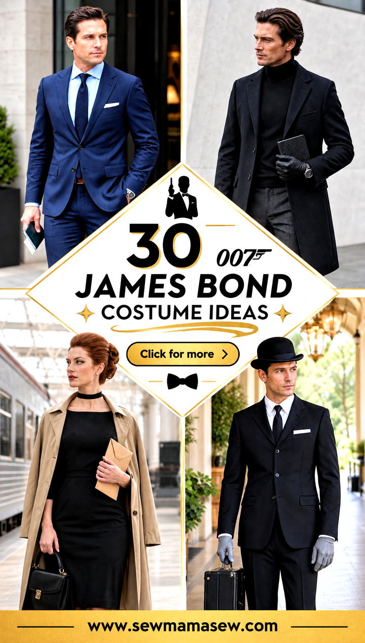 30 james bond costume ideas - 30 james bond costume ideas