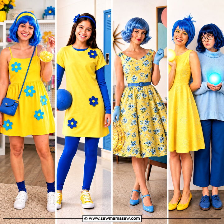 30 Joy Halloween Costume Ideas For a Cheerful Party Look