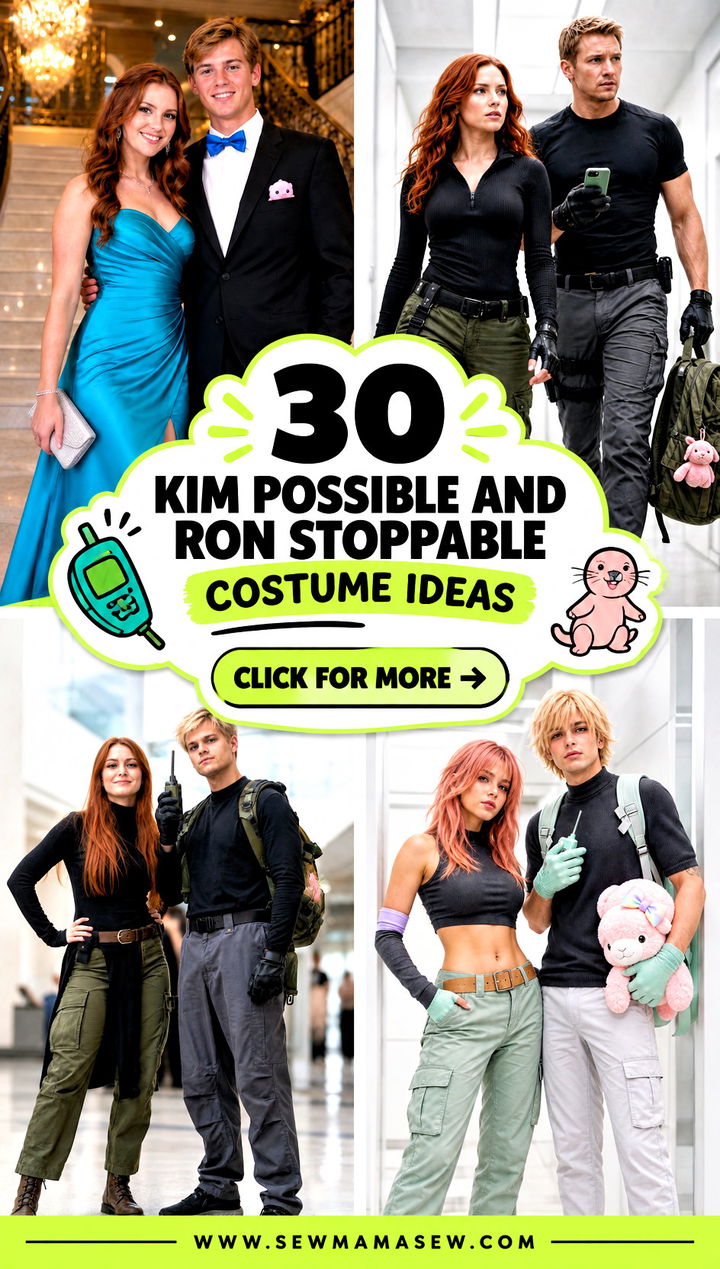 30 kim possible and ron stoppable costume ideas - 30 kim possible and ron stoppable costume ideas